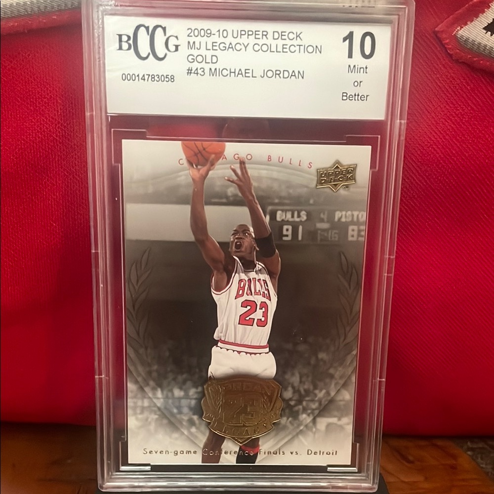 Upper Deck Michael Jordan Card